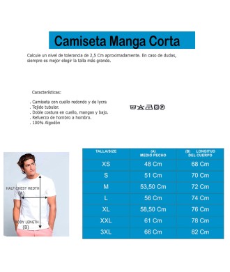 Pack 4 Camisetas Básicas 100% Algodón - Manga Corta - Calidad Deportiva